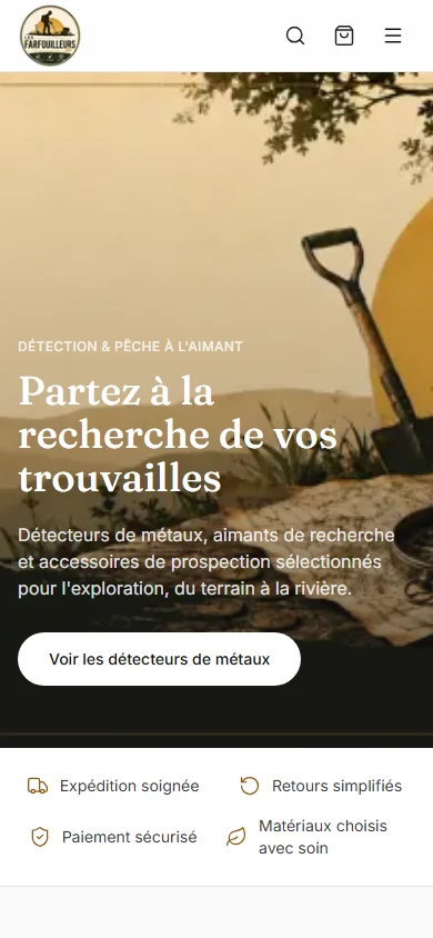 Version mobile de Les Farfouilleurs